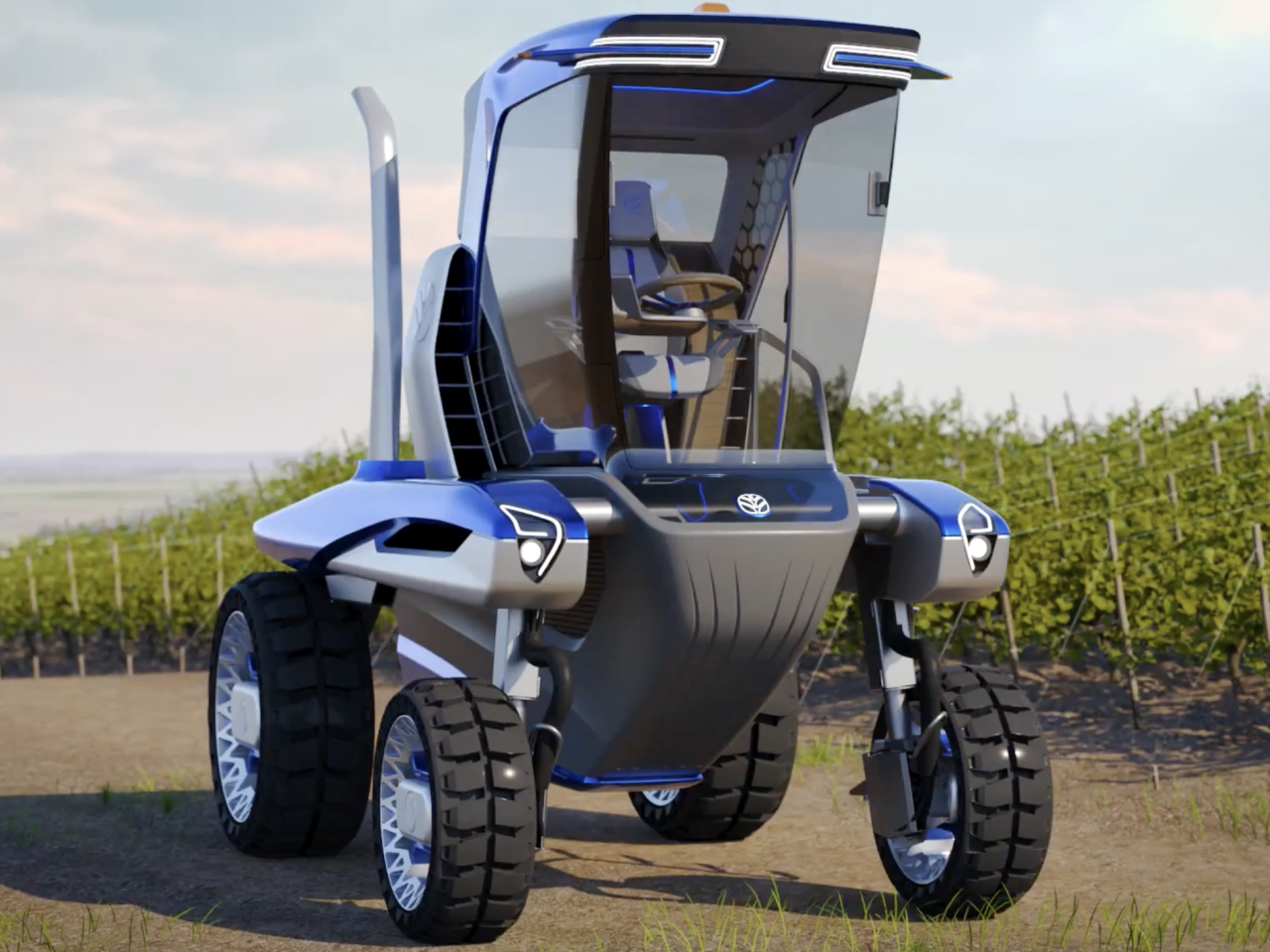 New Holland Straddle Tractor Concept